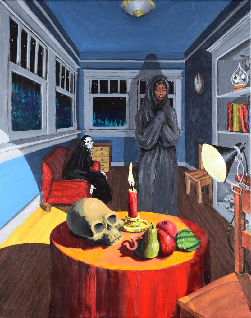 Still Death by Able Fader 20x16 acrylic on canvas